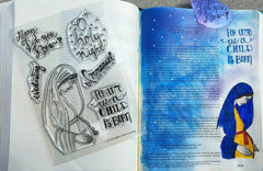 Clear Stamps - A Child is Born | Bible Journaling Clear Stamps - Joy Clair - 2