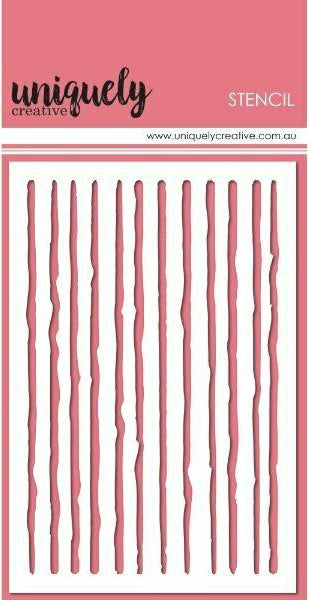 Arty Stripes Stencil