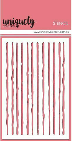 Arty Stripes Stencil
