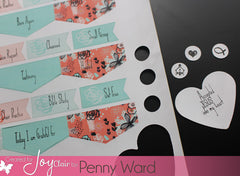 Clear Stamps - Bible Planner | Bible Journaling Clear Stamps - Joy Clair - 4