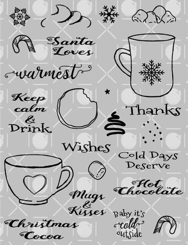 Christmas Cocoa Digital Set