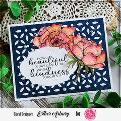 Spring Rose Digital Stamps