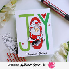 Love Santa Digital Stamps