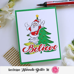 Love Santa Digital Stamps