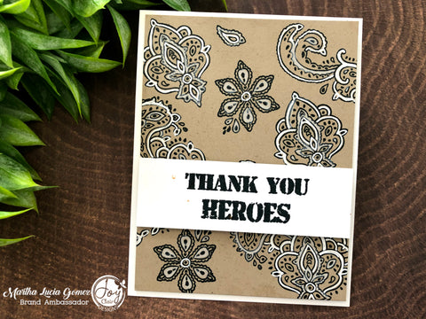 Bandana Bits Clear Stamps