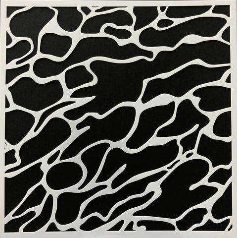 Water Ripples Stencil