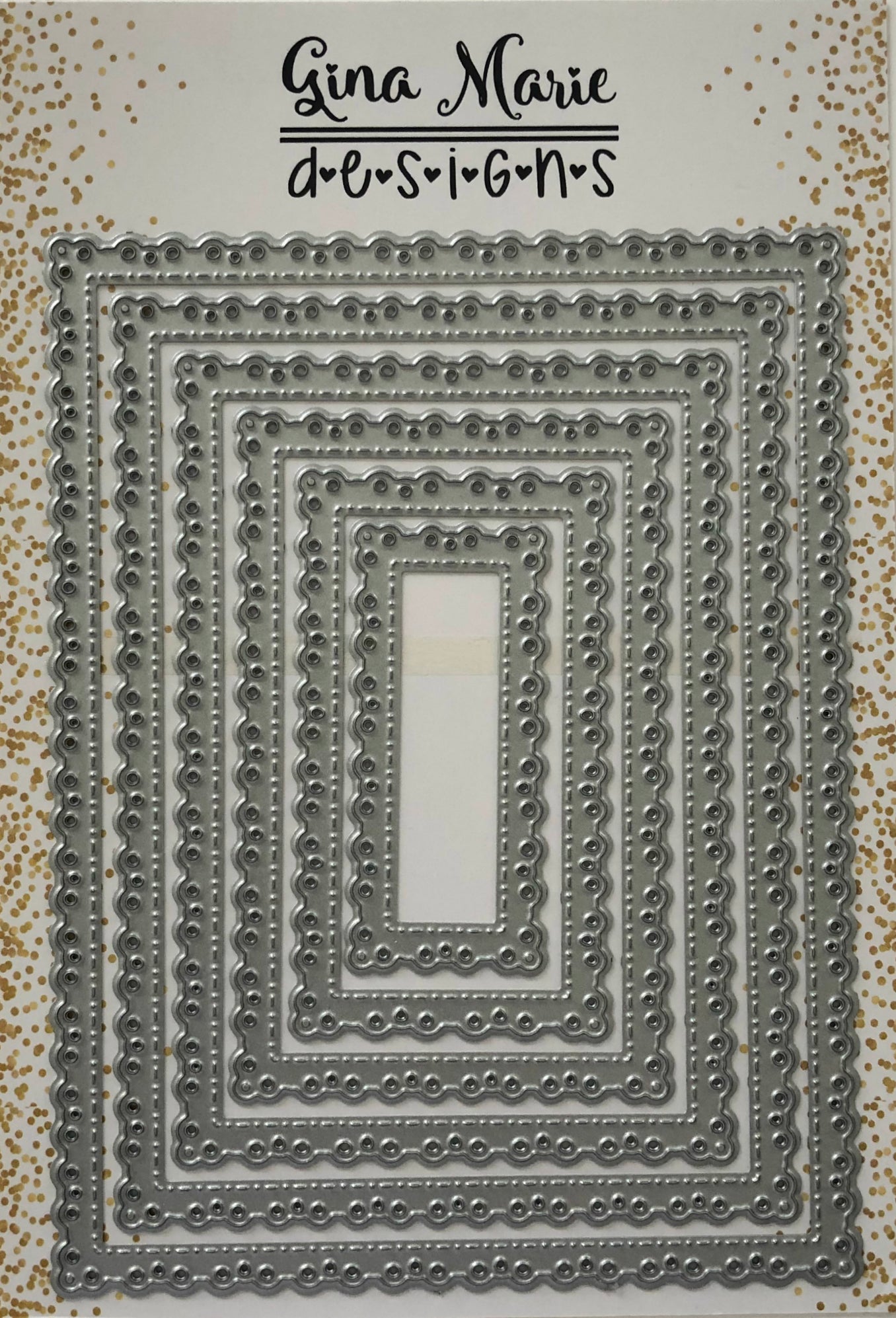 Pleated Lace Rectangle