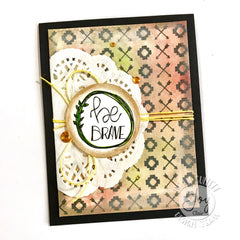 Clear Stamps - Be Brave | Bible Journaling Clear Stamps - Joy Clair - 2