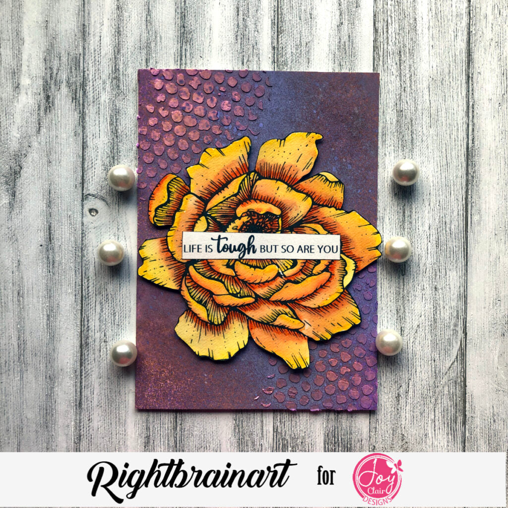 Spring Rose Digital Stamps