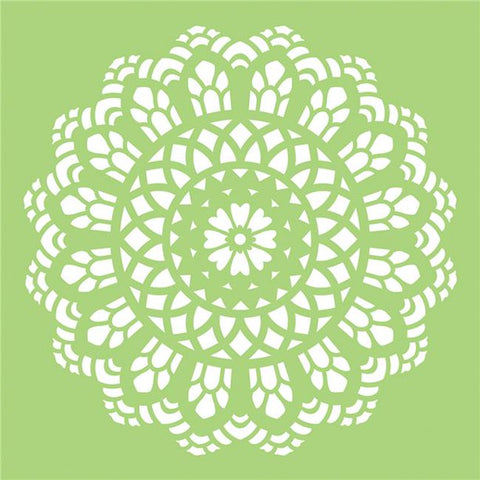 Mandala Simple Stencil