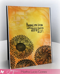 Sunflower Set Clear Stamps - Joy Clair - 9