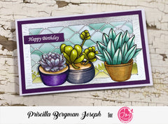 My Succulents Digital Stamps