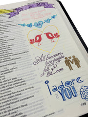 Clear Stamps - Song of Solomon | Bible Journaling Clear Stamps - Joy Clair - 2