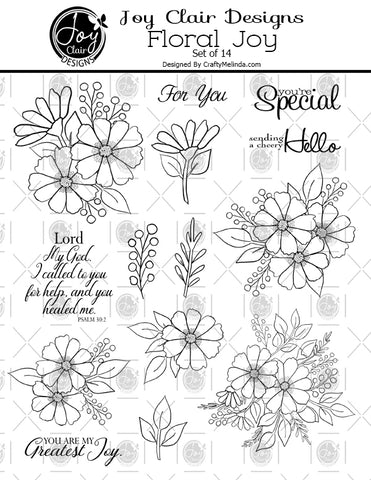 Floral Joy Digital Set