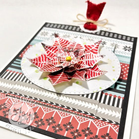 3D Christmas Poinsettia