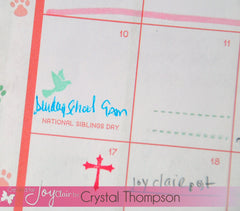  Clear Stamps - Bible Planner | Bible Journaling Clear Stamps - Joy Clair - 2