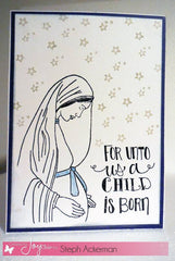  Clear Stamps - A Child is Born | Bible Journaling Clear Stamps - Joy Clair - 4