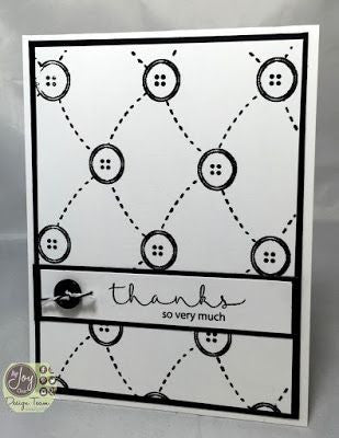 Tufted Buttons Background Clear Stamp - Joy Clair - 6