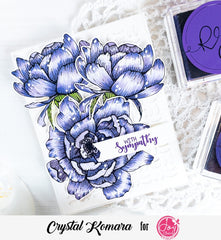 Spring Rose Digital Stamps