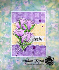 Spring Floral Basket Digital Set