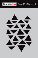 Arty Triangles Stencil