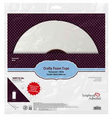 Crafty Foam Tape White - 108 ft