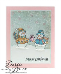 Cozy Snowman Wishes Clear Stamps - Joy Clair - 11