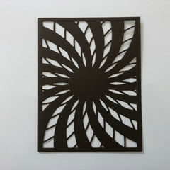Spiral Burst Background Die