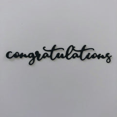 Congratulations Word Die