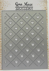 Heart Argyle Cover Plate Die