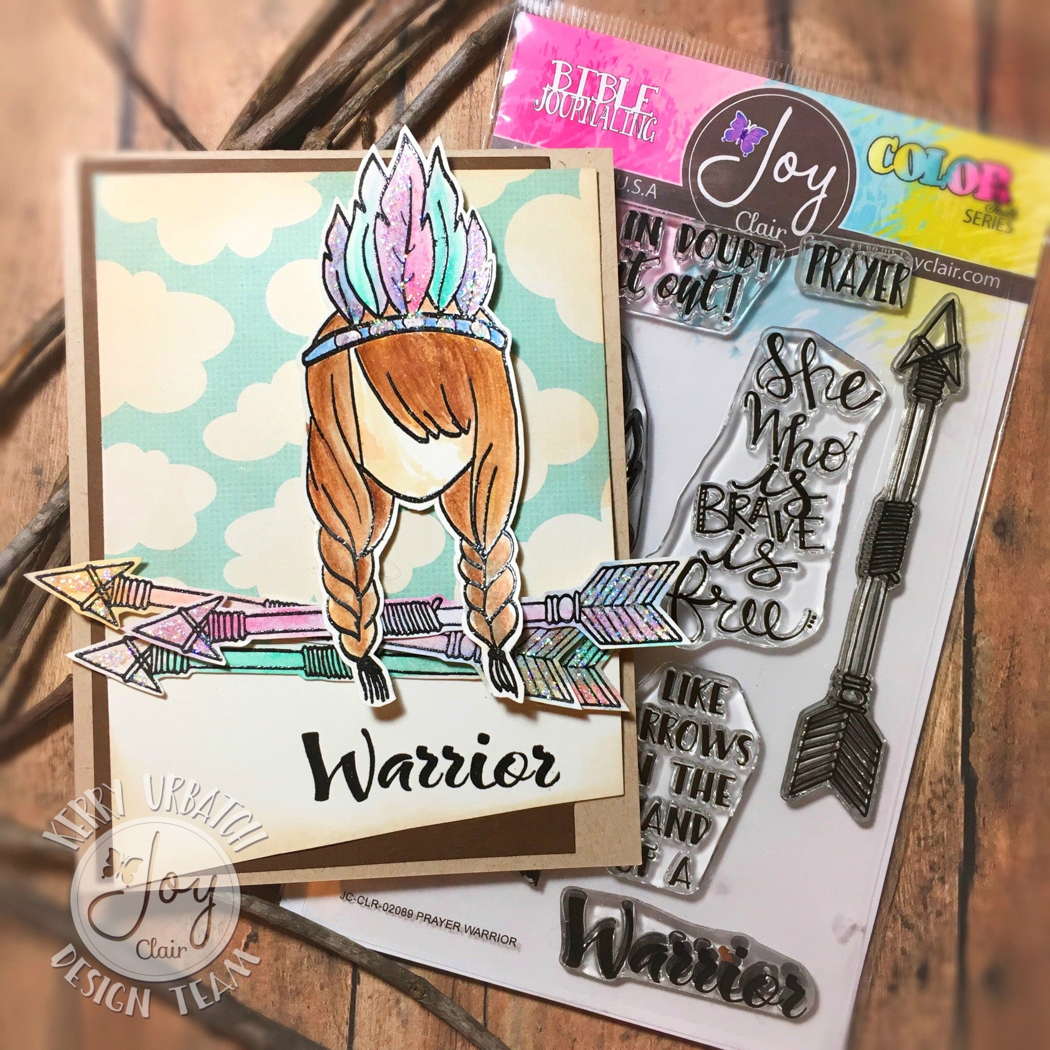  Clear Stamps - Prayer Warrior | Bible Journaling Clear Stamps - Joy Clair - 3