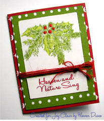 Rustic Christmas Sentiments Clear Stamps - Joy Clair - 7