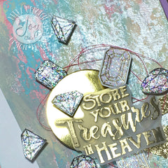  Clear Stamps - God's Treasure | Bible Journaling Clear Stamps - Joy Clair - 9