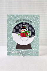 Cozy Snowman Wishes Clear Stamps - Joy Clair - 9