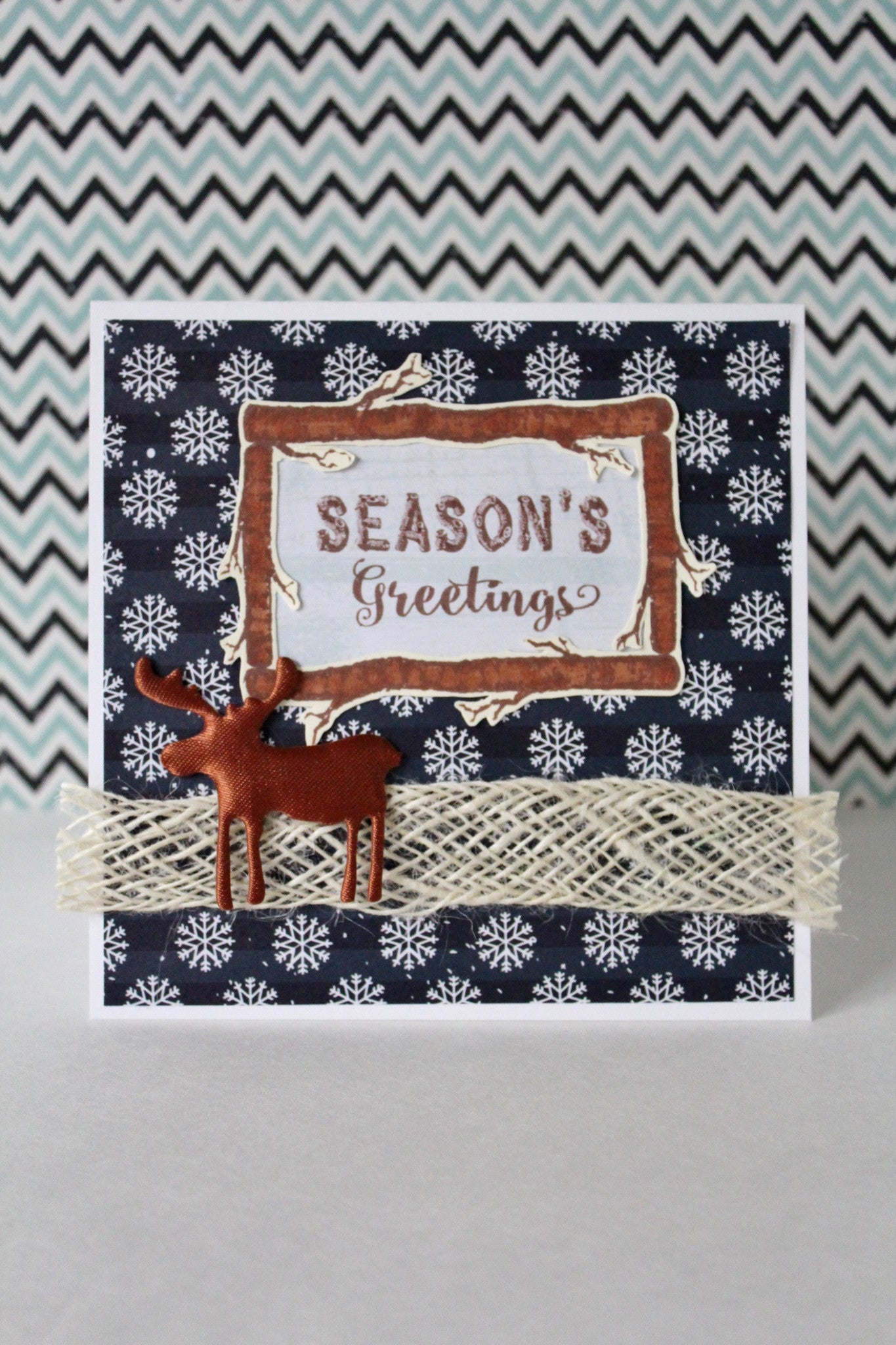 Rustic Christmas Sentiments Clear Stamps - Joy Clair - 2