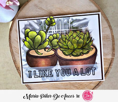 My Succulents Digital Stamps