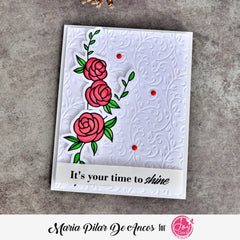 Stronger Roses Digital Stamps