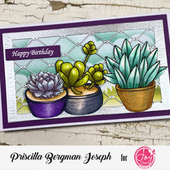 My Succulents Digital Stamps