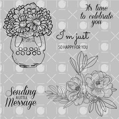 Sending a Little Message Digital Stamps