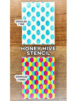 Honey Hive Stencil by Simon Hurley