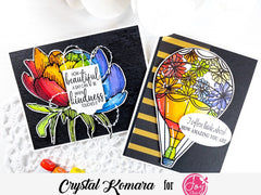 Spring Rose Digital Stamps