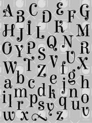 Fancy Curl Letters