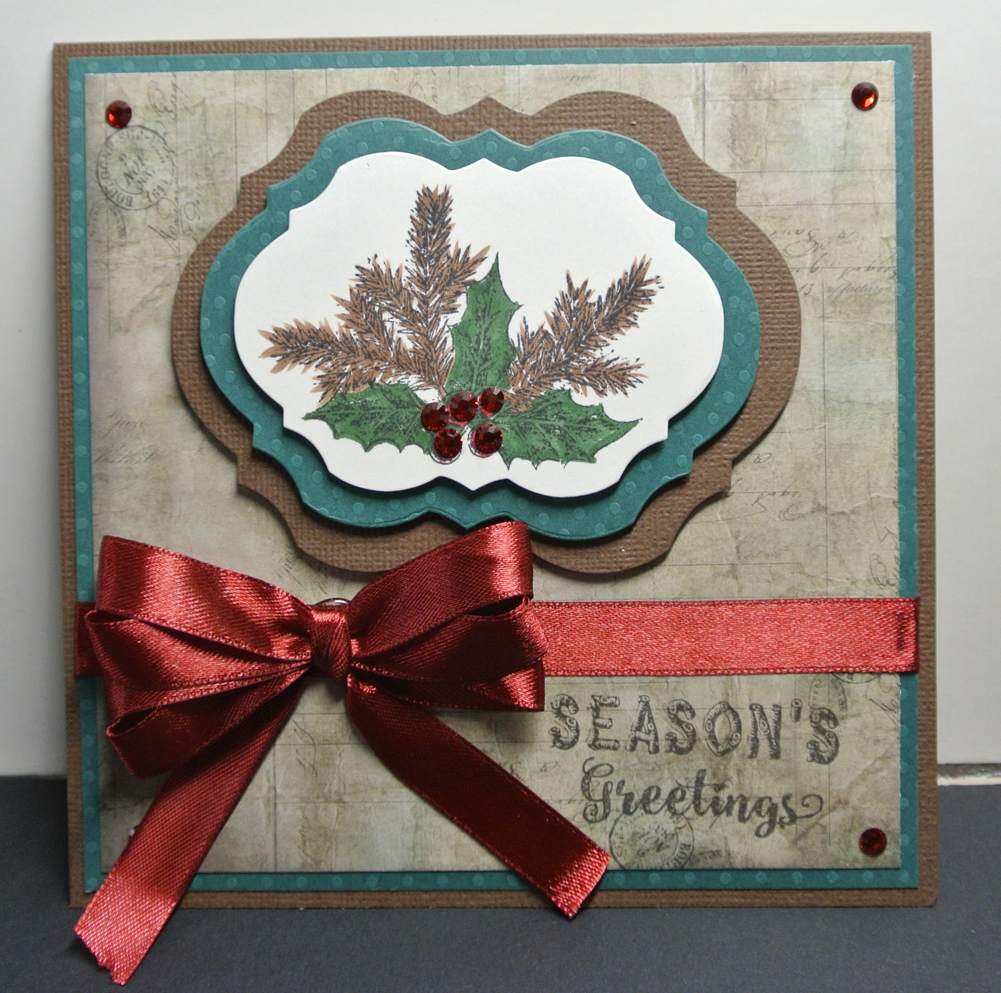 Rustic Christmas Sentiments Clear Stamps - Joy Clair - 6