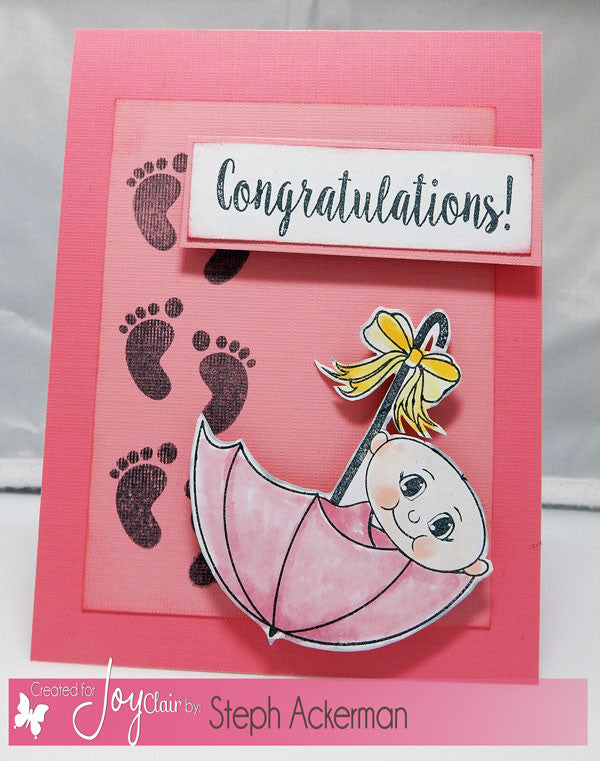Oh Baby Clear Stamps - Joy Clair - 8